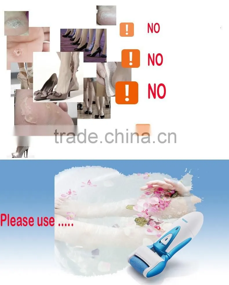 JINDING JD-505R Rechargeable Electric Callus Remover Professional Electronic Pedicure Foot File Callus Remover