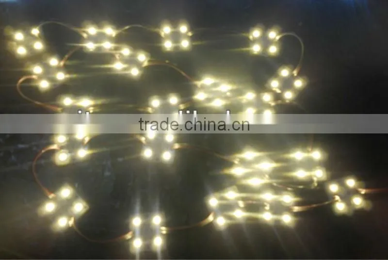 promotion!!! 5050 SMD WARM WHITE LED module,0.96W;DC12V;20pcs a string;IP67
