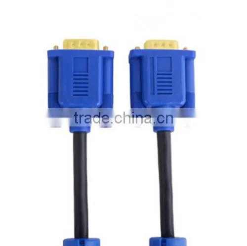 5FT 5 FT 15 PIN SVGA SUPER VGA Monitor M M Male 2 Male Cable BLUE CORD FOR PC TV