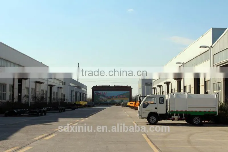 2015 new 7 cbm compactor garbage truck price, mini small garbage truck for sale
