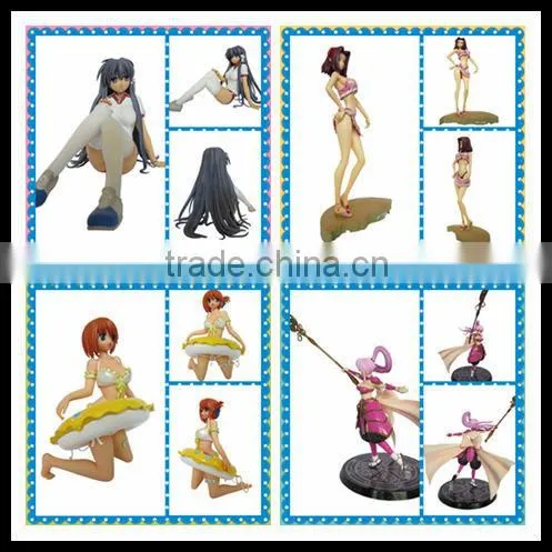 plastic cute student action figure