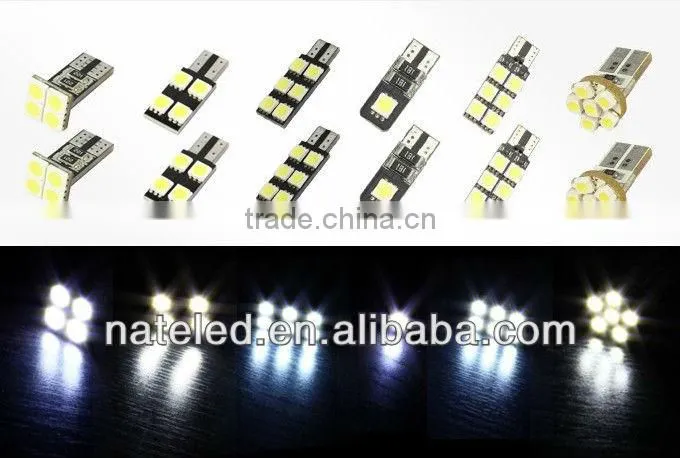 2014 HOTSALE CANBUS 5050 5SMD Decoding Auto Led Lamps BA9S Led Interior Lights