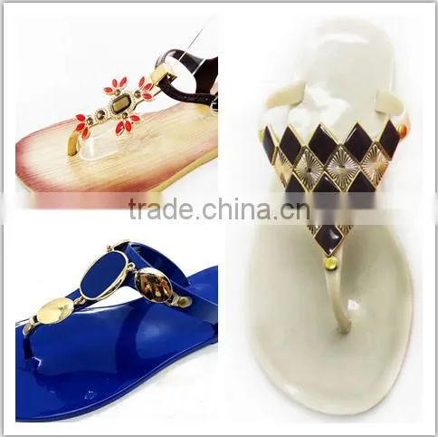 sandal shoes decorative chain accessory