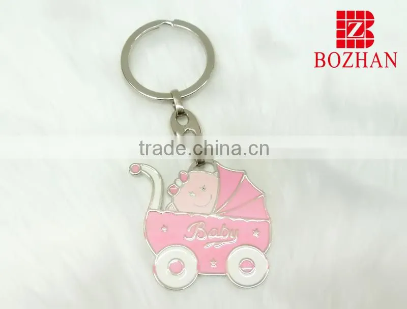 Good quality & selling baby car metal keyring