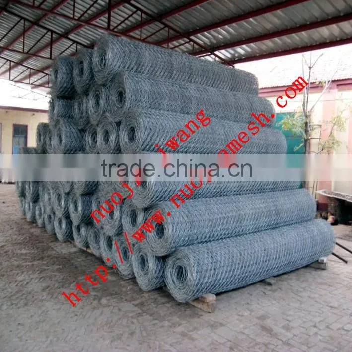 pvc hexagonal green plastic wire netting
