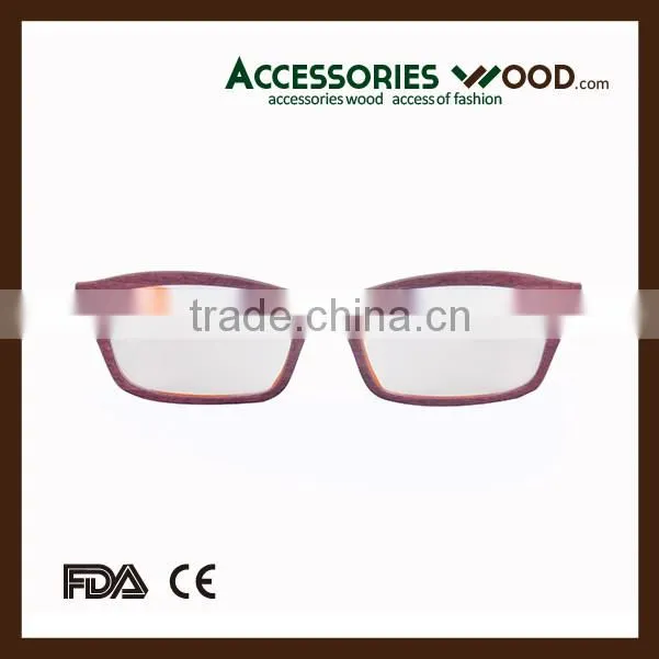 Wood frame sunglases custom wooden RX glasses