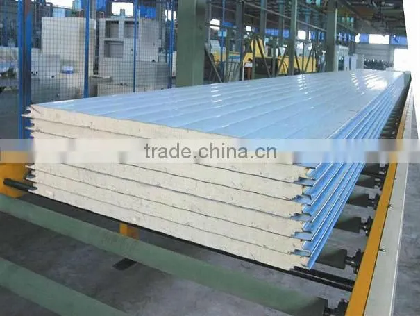 roof and wall PU sandwich panel