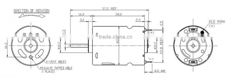 Low price high quality 24v electric dc gear dc motor