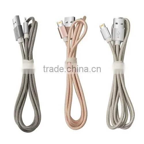 mfi certified cable Braided 1.2 meter / mfi PPID 139695-0108