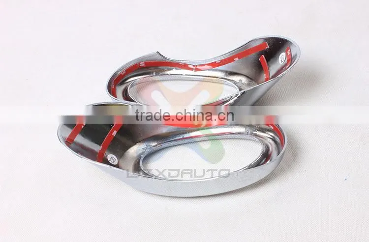 CHROME FRONT FOG LAMP COVER FOR HOND A CIVI C 2006-2009