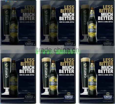 new product super bright led slim led beer advertising light box