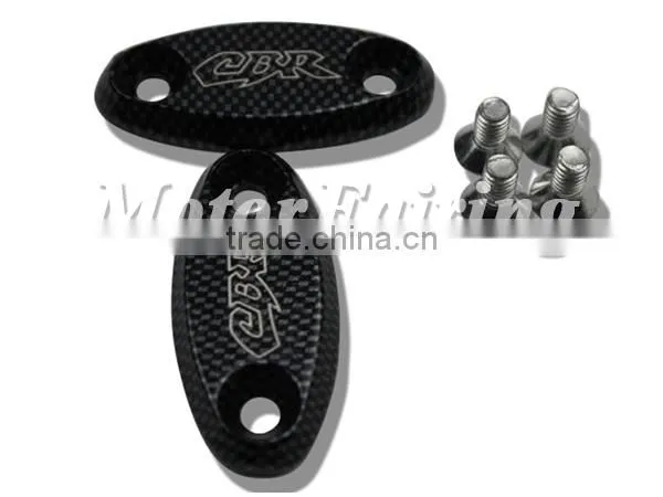 Mirror Base Plates for Honda CBR 600 F4 F4i 900 RR 929 954 1000RR MT222-008 Carbon