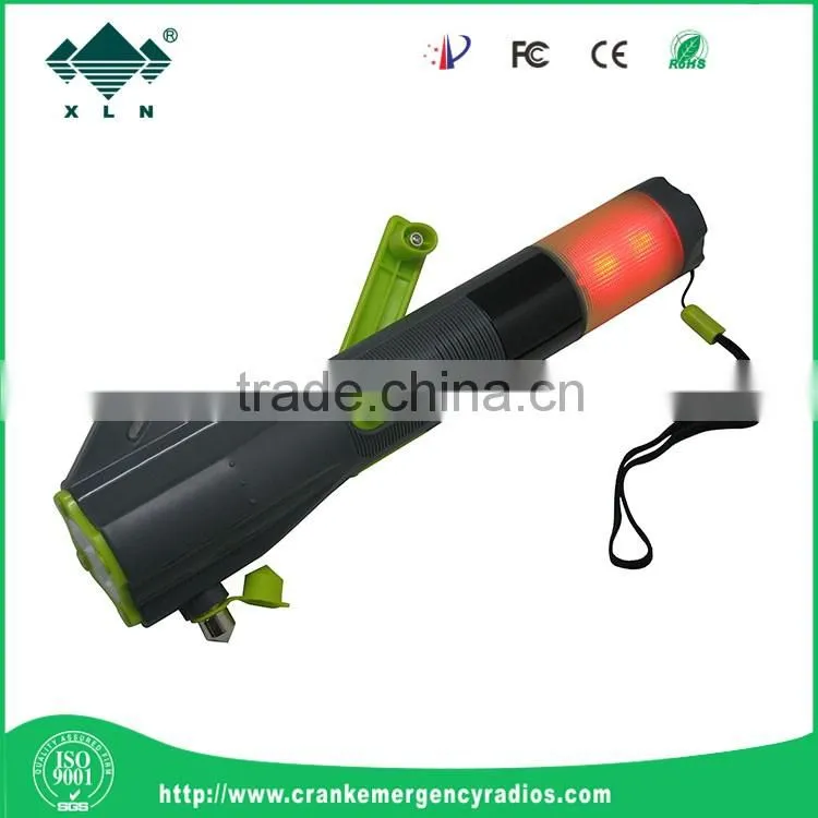 Emergency multi-function safety hammer withLED/SOS light,knife.magnet