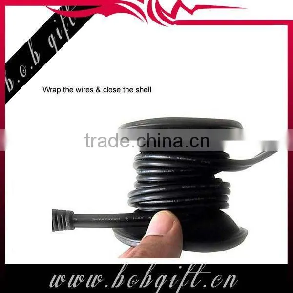 Hot selling silicone ear turtles cable winder / headphones cable winder