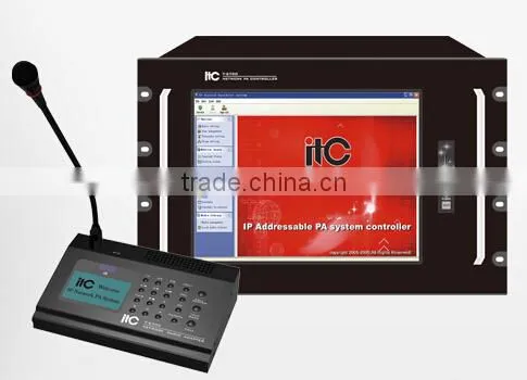 Desktop Microphones for IP PA system and IP intercom system
