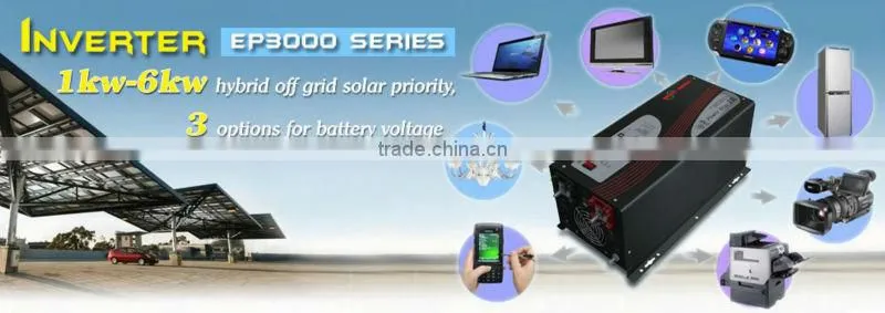 Hot!!! CE SONCAP approved pure copper transformer inside 4000w 5000w 6000w high quality off grid 220v ac 60hz solar inverter