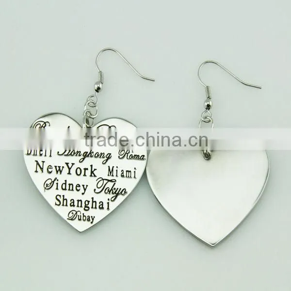 Newest design earring bijouterias for girls-E4087