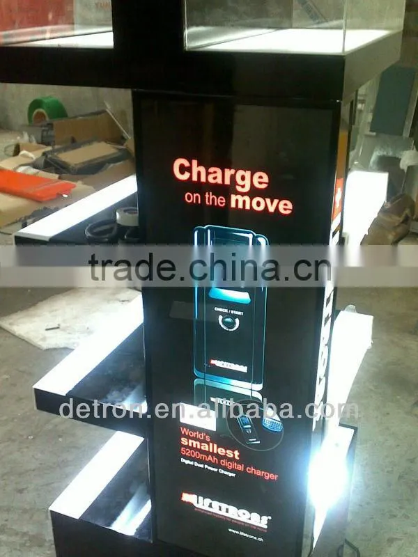 Floor pen display stand
