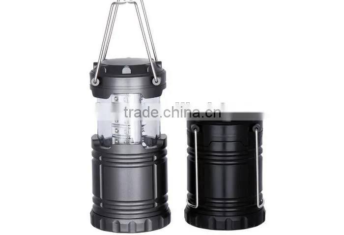 Outdoor Camping Multi-functional Portable Emergency USB Rechargeable Bright LED Light Lamp Flashlight