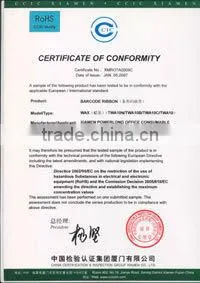Resin Enhanced Wax Barcode Printer Ribbon TWB16