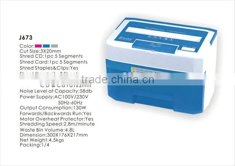 Mini Floortype Paper Shredder