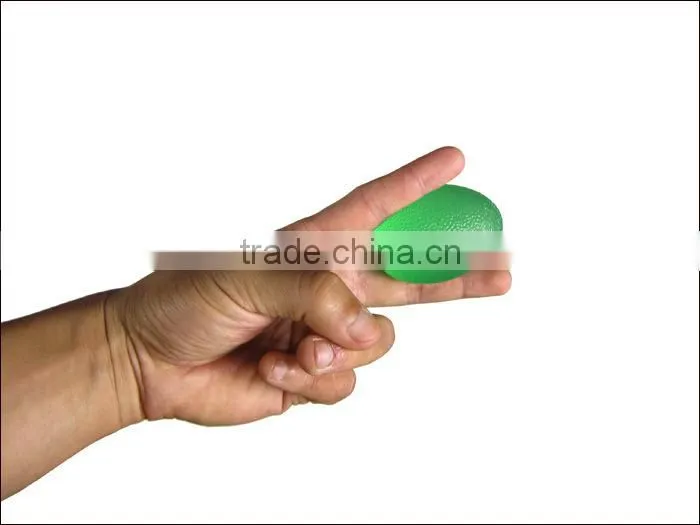 Silicone Grip Hand Finger Massage Decompression Ball Transparent Egg-shaped Vent Ball