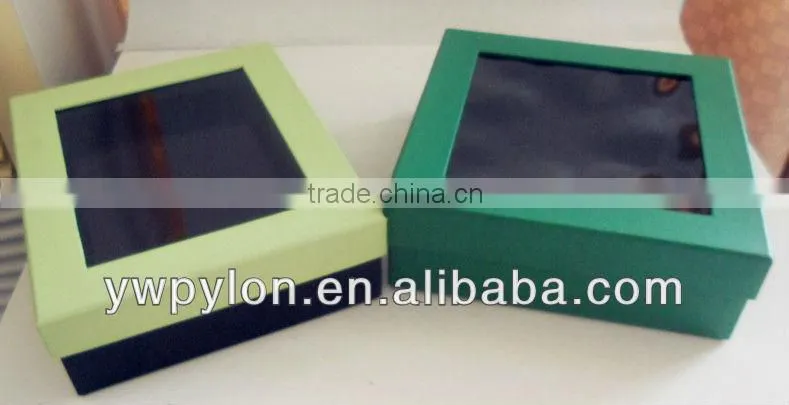 Cheap gift box with a window