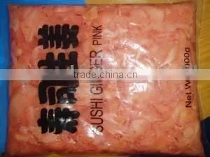 pink pickled sushi ginger 245g in PET