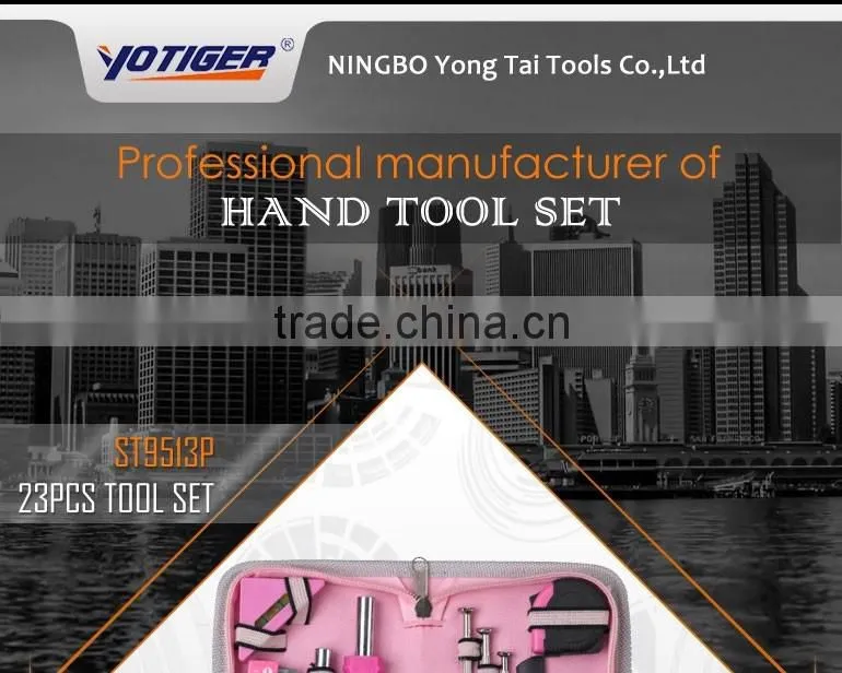23pcs Promotion swiss kraft hand tool kit set bag