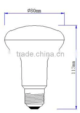 R50 LED BULB LED LAMP Commercial lighting AC220-240V CE