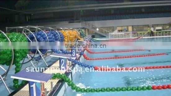 15cm diameter swimming pool racing lane