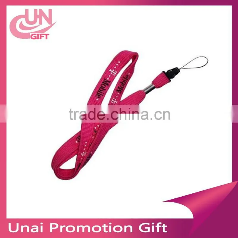 Fashion tube neck lanyard beaded lanyards tubular neck straps printed tube lanyard lowest price