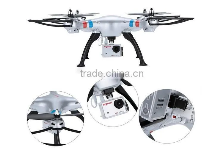 syma X8G Hot Sale Rc Uva Original Syma X8g 2.4g 4ch With 8mp Hd Camera Headless Mode Rc Drone