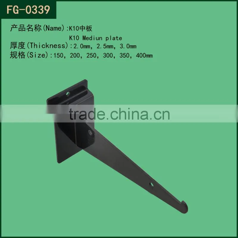 Glass panel mounting brackets / security display bracket forMDF