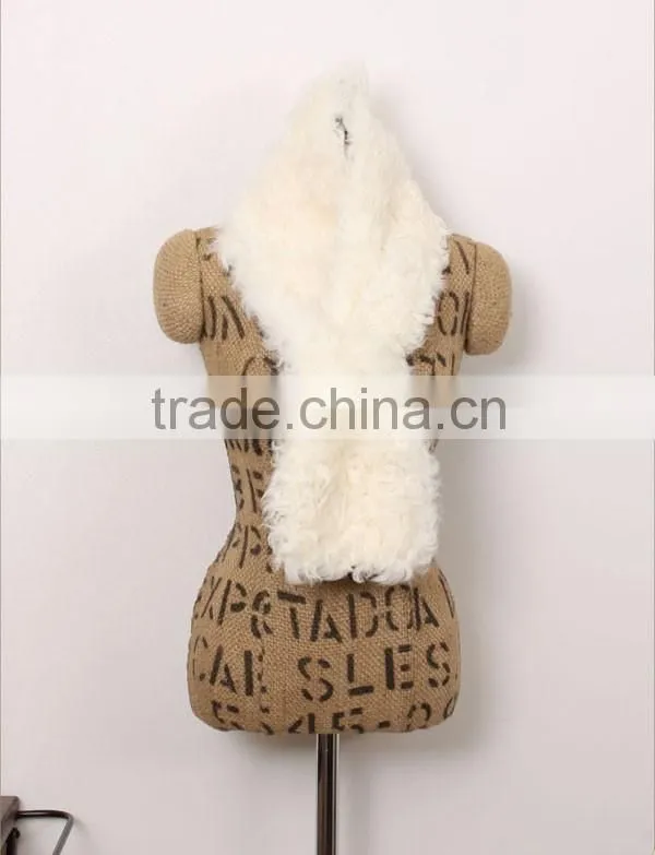 12001 fashion sheep fur collar