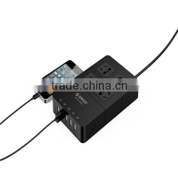 6 Gang EU Power Strip with CE/ROSH