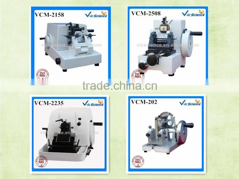 Intelligent control semi automatic laboratory tissue microtome
