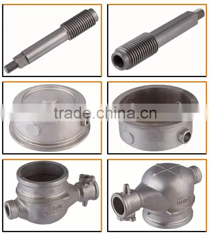 Stainless Steel 306 Casting Part Ball Valve Body Valve Parts