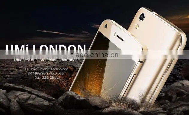 Original Umi London Smartphone MT6580 Quad Core 5.0 inch HD Android 6.0 Marshmallow 1280*720 3G WCDMA Cell Phone