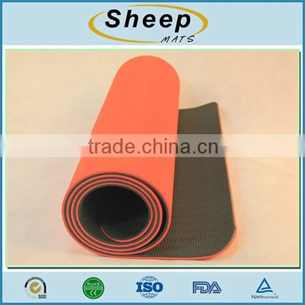 Best selling waterproof fitness non slip yoga mat for exercise gymnastics