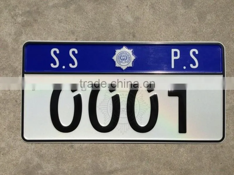 Car License Plate JS0009