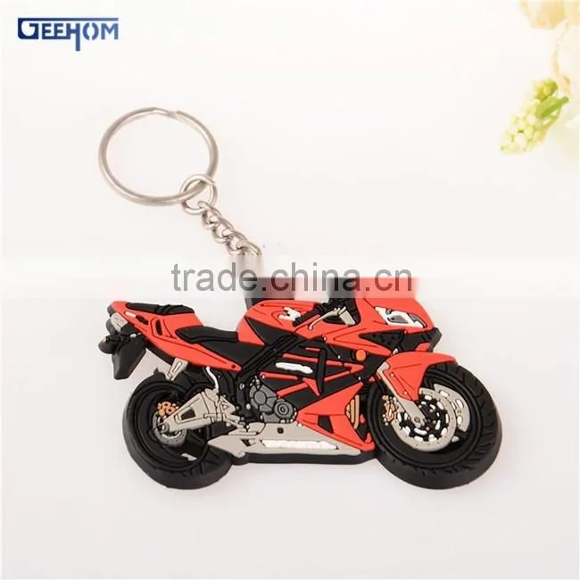 oval shape 3d smart key chain