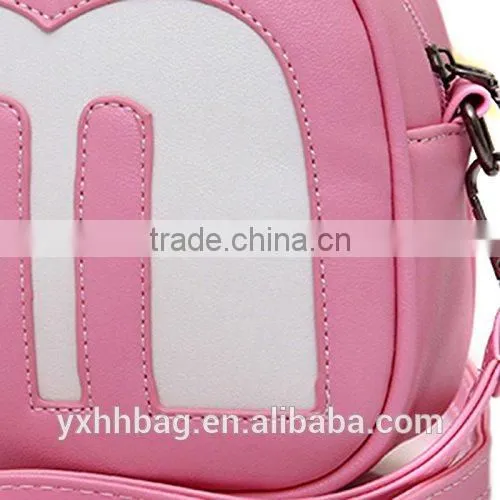 Girly small leather purse for coin