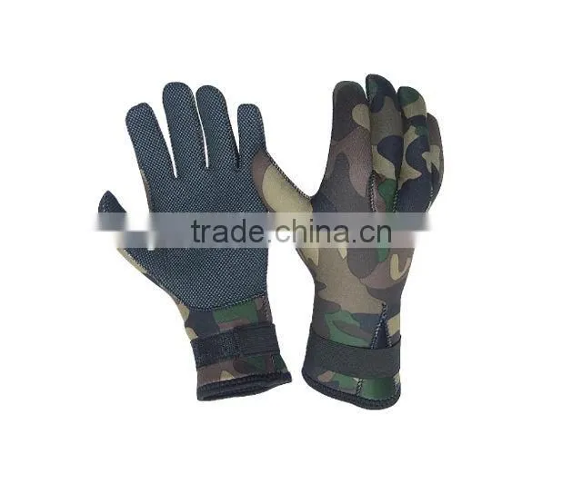 adjustable diving gloves neoprene CR soft warm swim glover for underwater