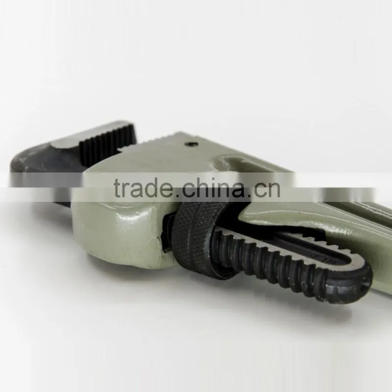 Adjustable Carbon Steel With Stright Handle Adjustable Heavy Duty Aluminum Pipe Wrench