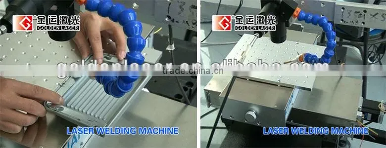 Robot Arm Stainless Steel Laser Welding Machine 300W