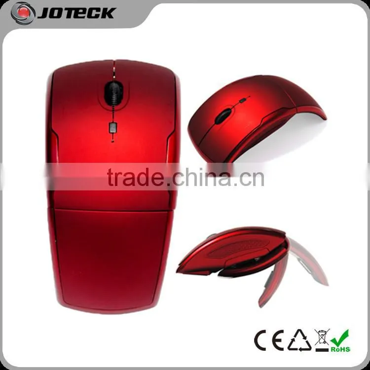 ARC types of wireless mouse, foldable 2.4g wireless optical mouse driver