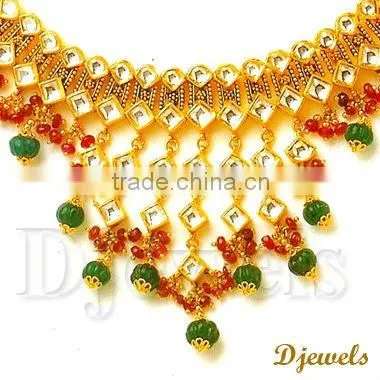 Traditional Necklace Sets, Indian Kundan Jewellery, Kundan Necklace Sets