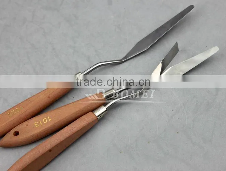 wood handle palette painting knife