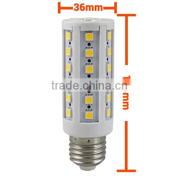 2014 hot selling E27 230V 8w 44smd 5050 LED corn light